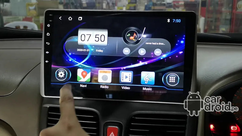 Radio Android Nissan Ad Station Wagon 1998 - 2002 Radio Android Homologada, pantalla táctil, modelo original, instalada