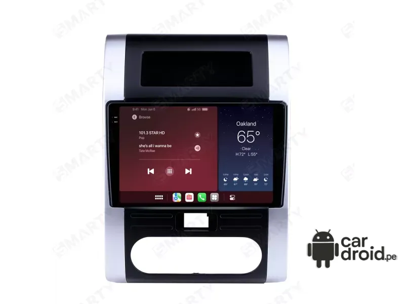 Radio Android Nissan Xtrail 2007 - 2013 Radio Android Homologada, pantalla táctil, modelo original, instalada