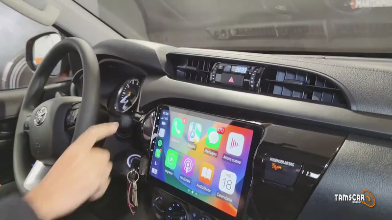 Video de Toyota Hilux 2018 - 2023 Radio Android Homologada