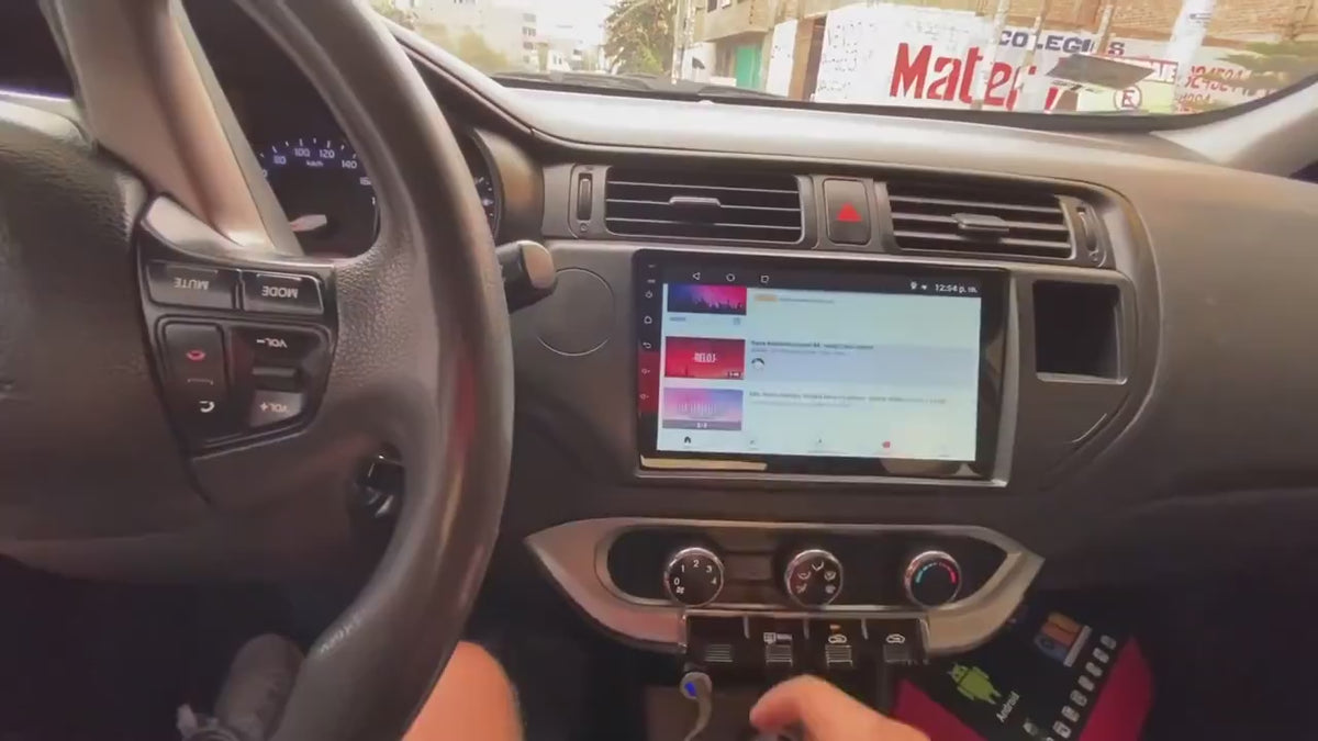 Video de Kia Rio 2015 - 2017 Radio Android Homologada