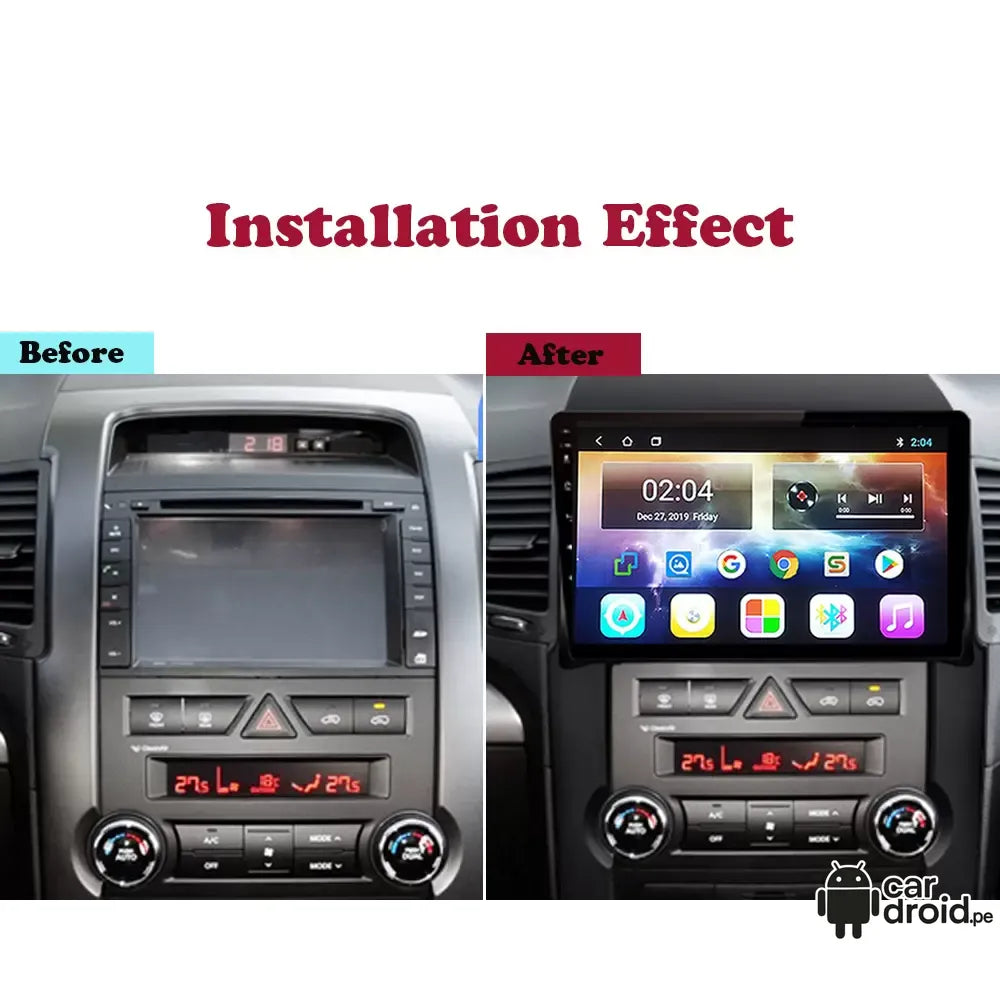 Kia sorento  10p 2012-2015 - 6GB RAM - 128GB - Radio Android