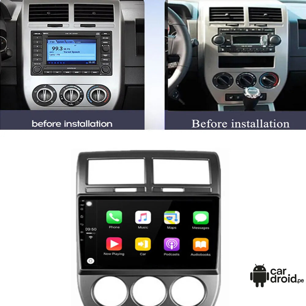 jeep compass 2007 CANBUS  - 6GB RAM - 128GB - Radio Android