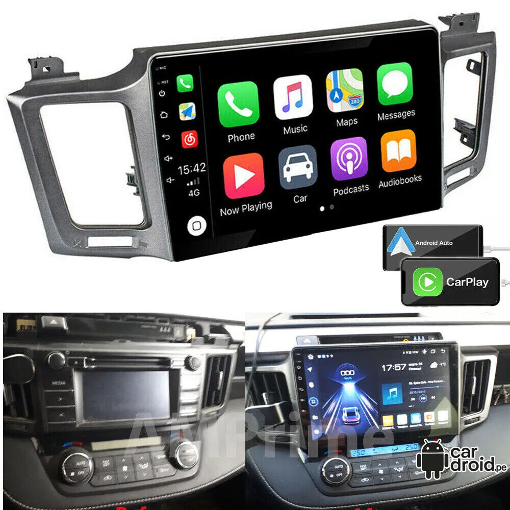 toyota Rav4  10p 2012-2018 - 6GB RAM - 128GB - Radio Android