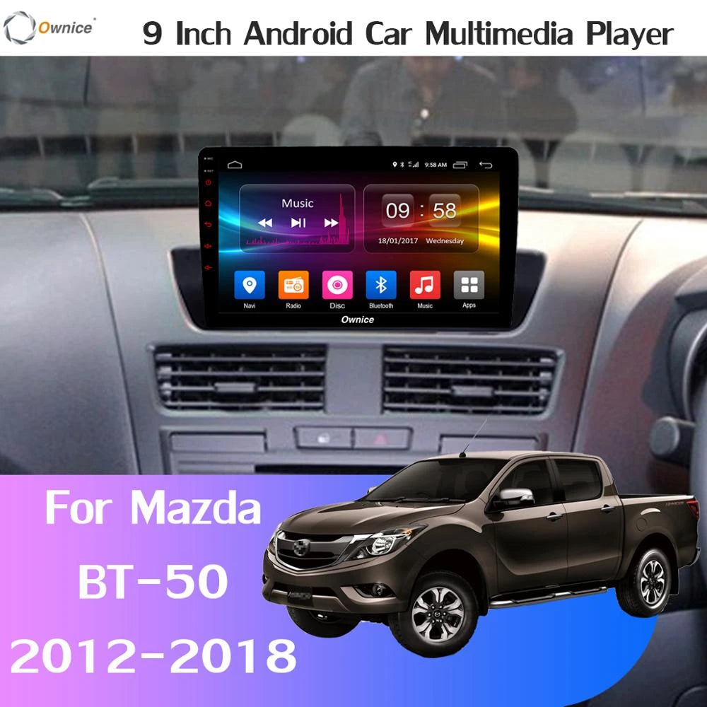 Mazda BT-50 2018 - 2023 Radio Android Homologada