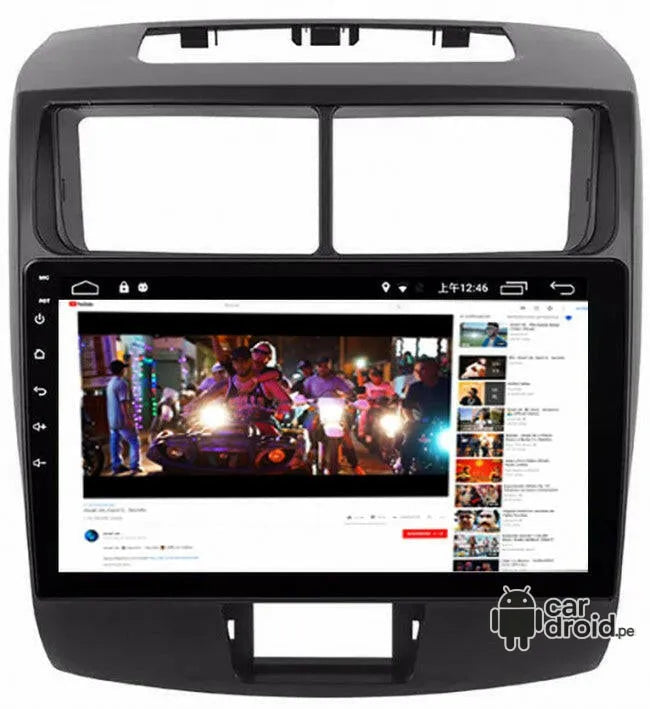 Radio Android Toyota Avanza 2011 - 2014 Radio Android Homologada, pantalla táctil, modelo original, instalada