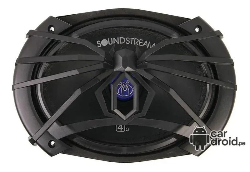 Radio Android Parlantes Ovalados SoundStream SM.690, pantalla táctil, modelo original, instalada